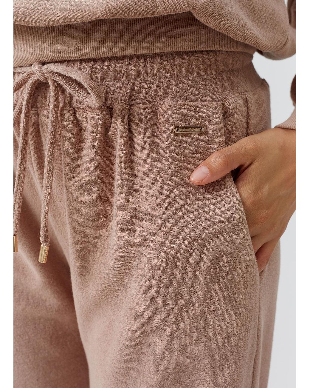 Melissa Odabash Natural Betty Almond Trousers