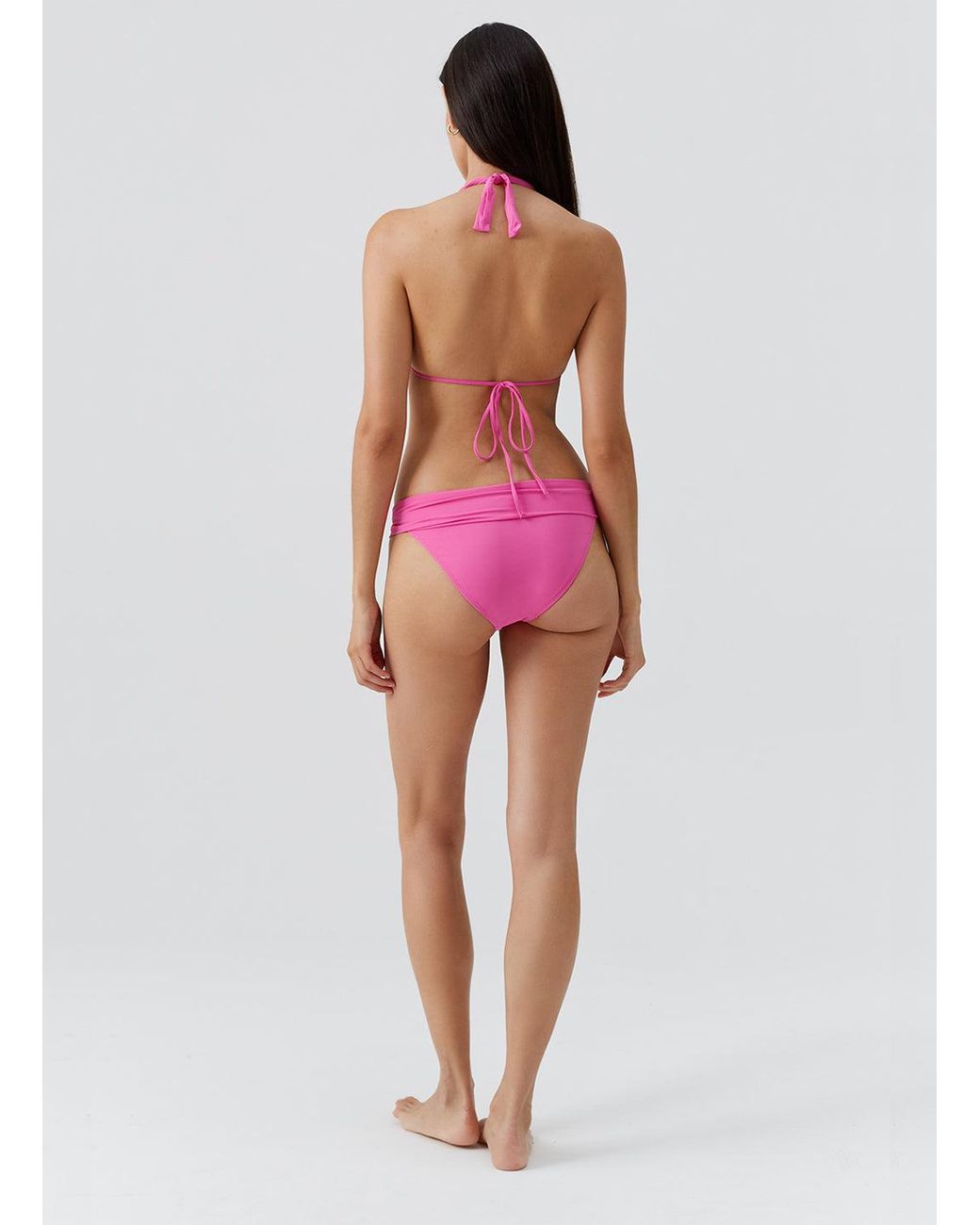 Melissa Odabash Pink Grenada Watermelon Bikini Top