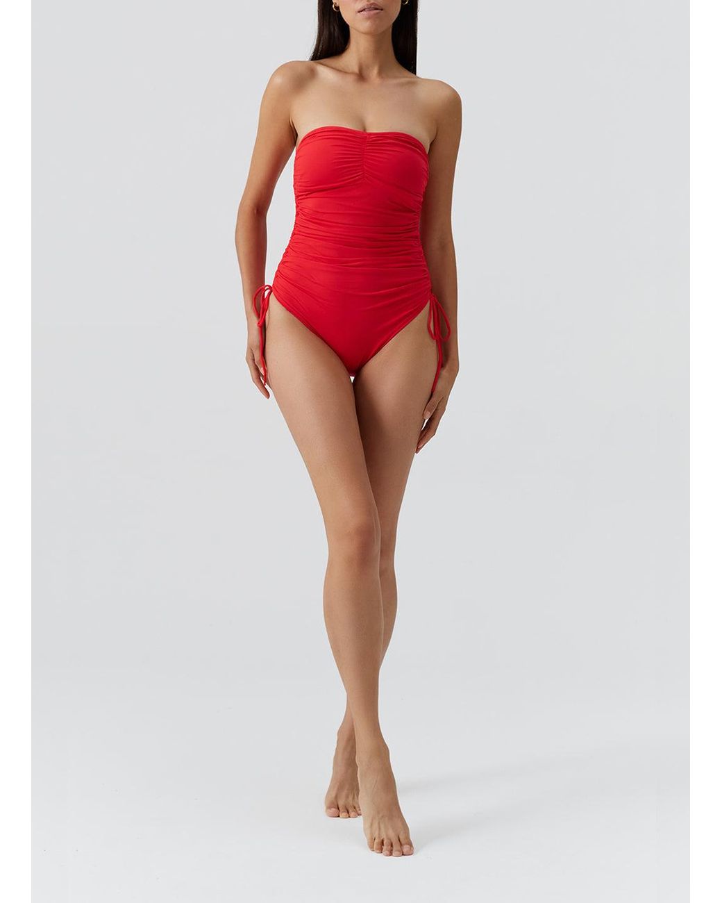 Melissa Odabash Red Sydney Swimsuit