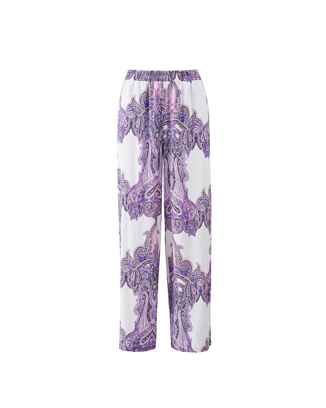 Melissa Odabash Purple Olivia Amethyst Trousers
