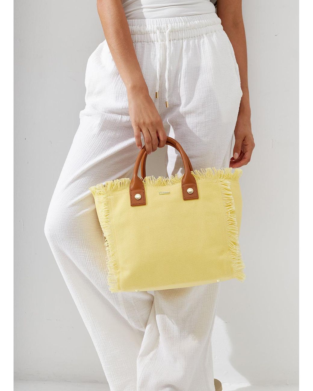 Melissa Odabash Metallic Porto Cervo Bag