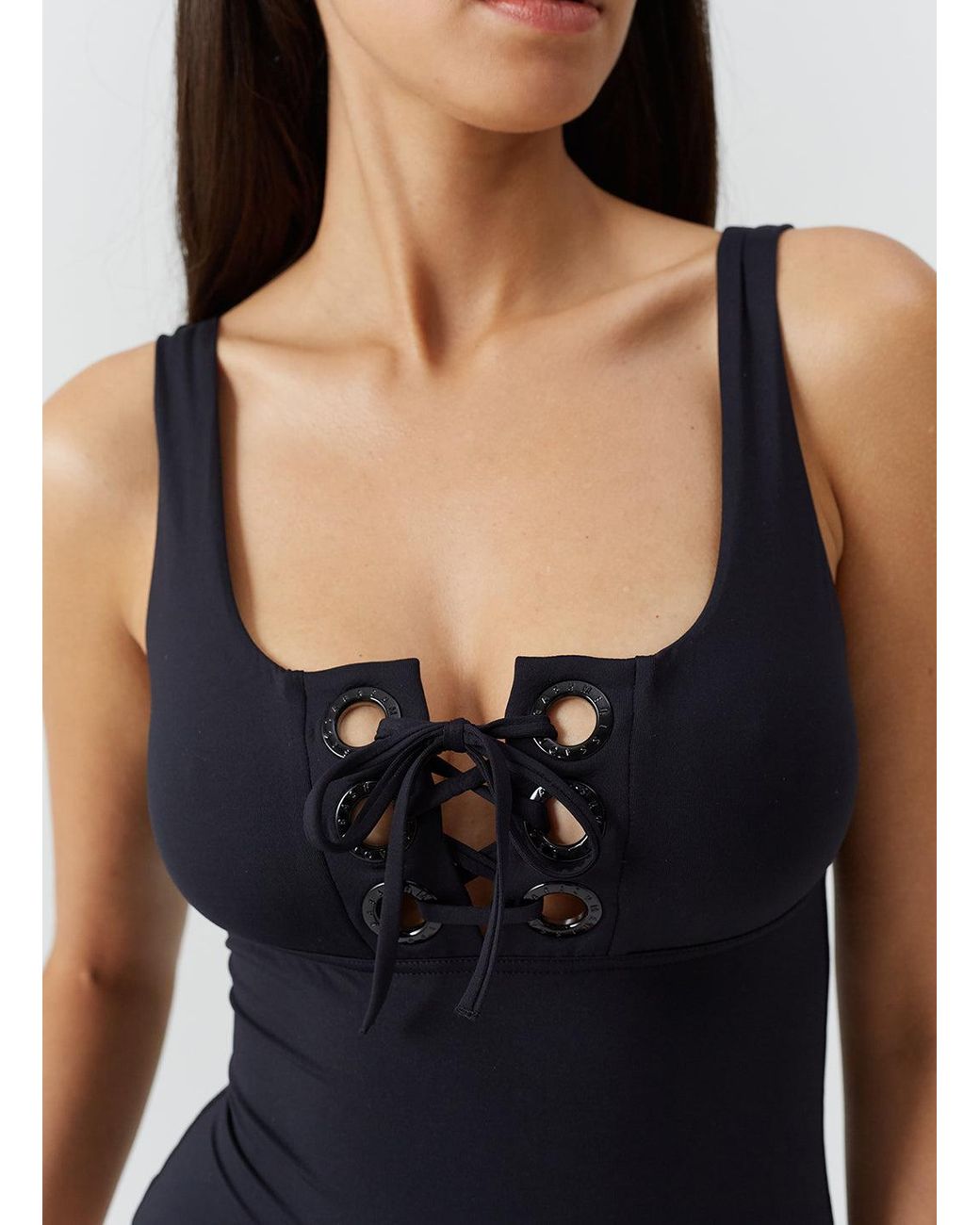 Melissa Odabash Blue London Swimsuit