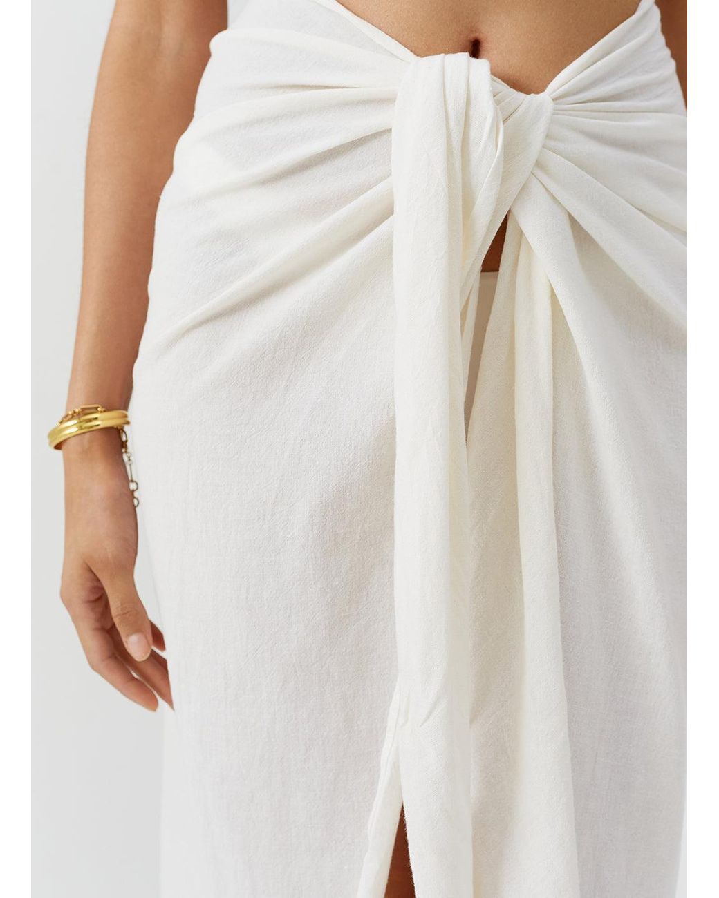Melissa Odabash White Winnie Ivory Skirt