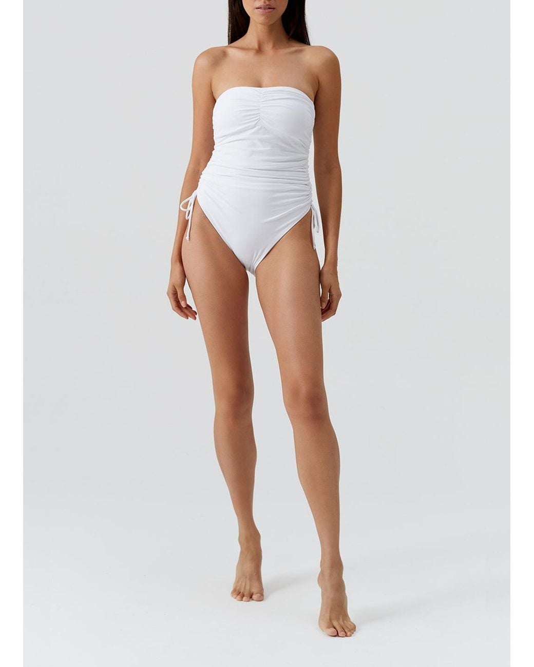 Melissa Odabash White Sydney Swimsuit