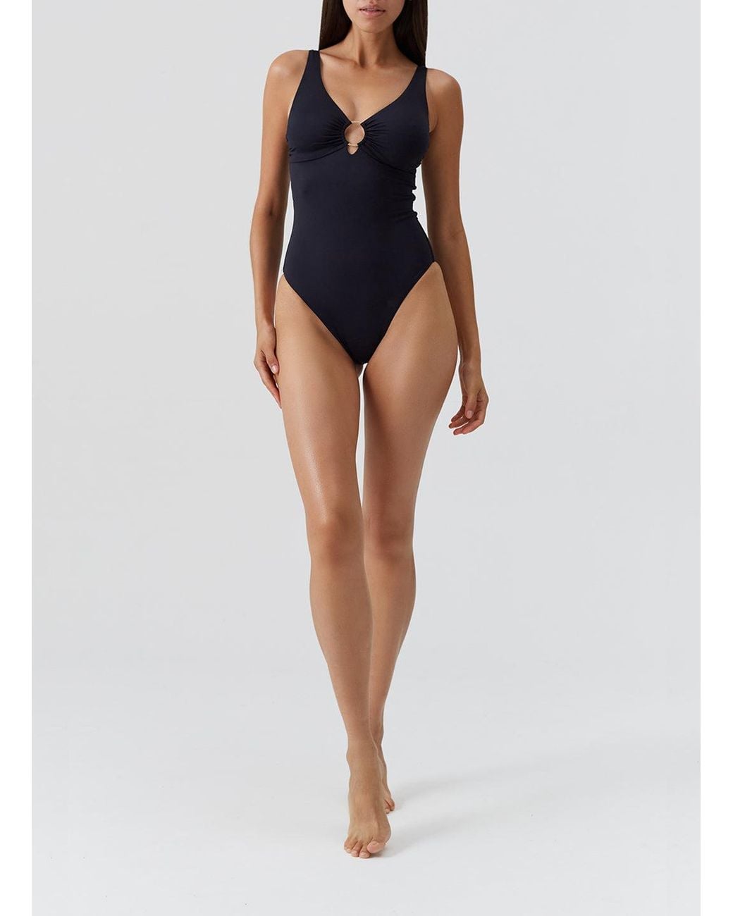 Melissa Odabash Black Abruzzo Swimsuit