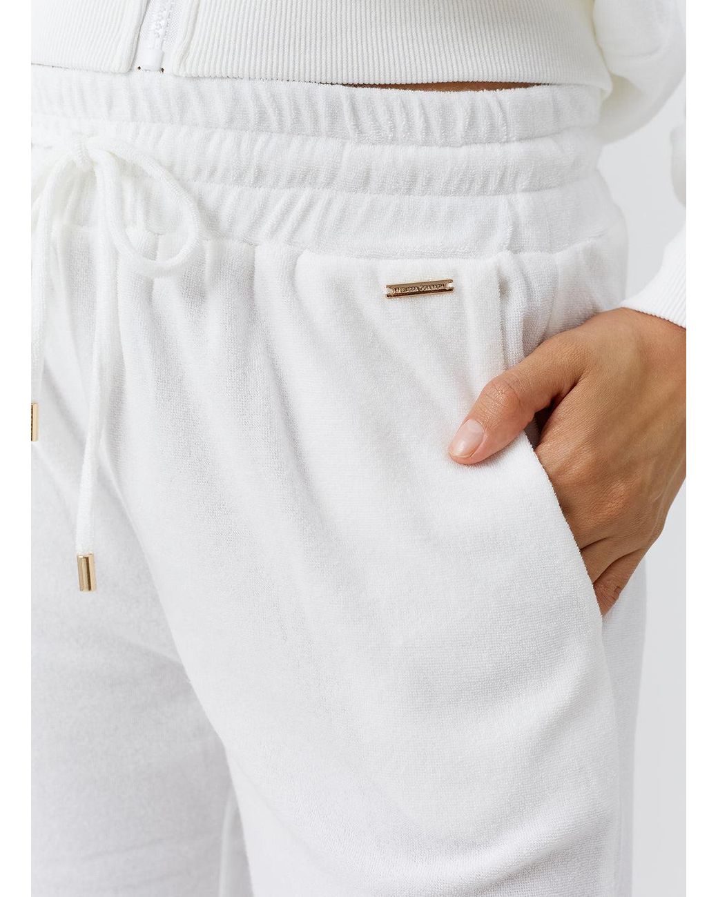 Melissa Odabash White Betty Trousers