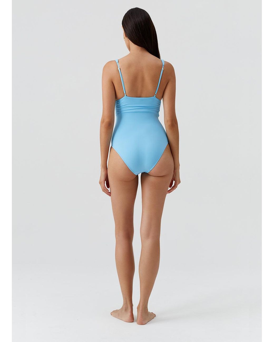 Melissa Odabash Blue Panarea Celeste Swimsuit