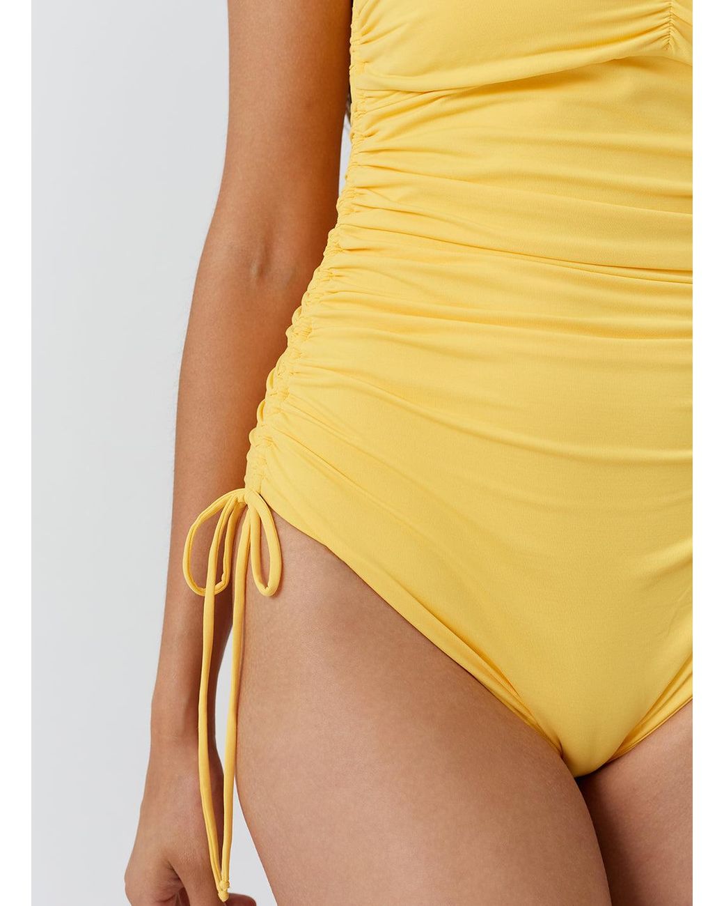 Melissa Odabash Yellow Sydney Sunflower Swimsuit