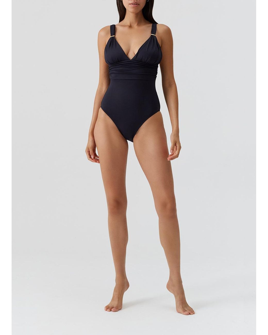 Melissa Odabash Blue Panarea Swimsuit