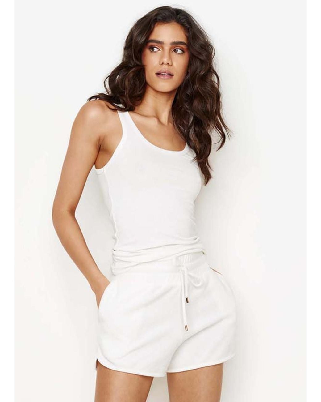 Melissa Odabash White Exclusive Cora Vest