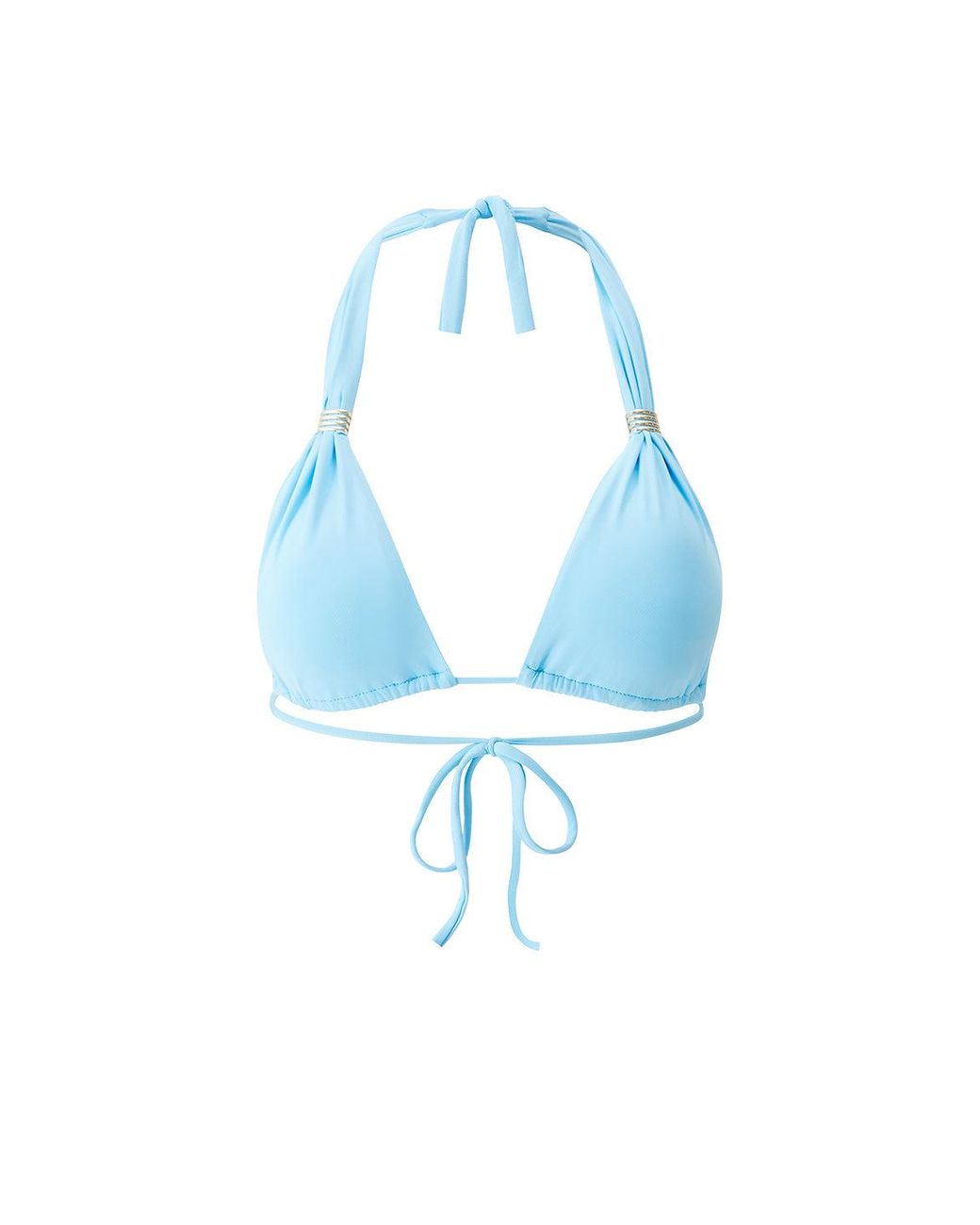 Melissa Odabash Blue Grenada Celeste Bikini Top