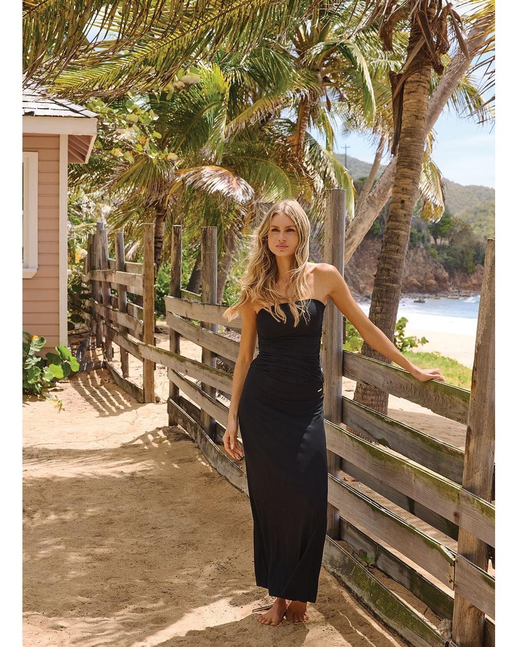 Melissa Odabash Black Rae Dress