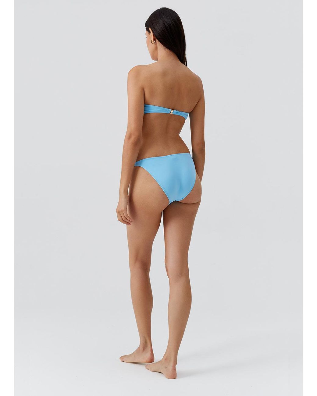 Melissa Odabash Blue Alba Celeste Bikini Top