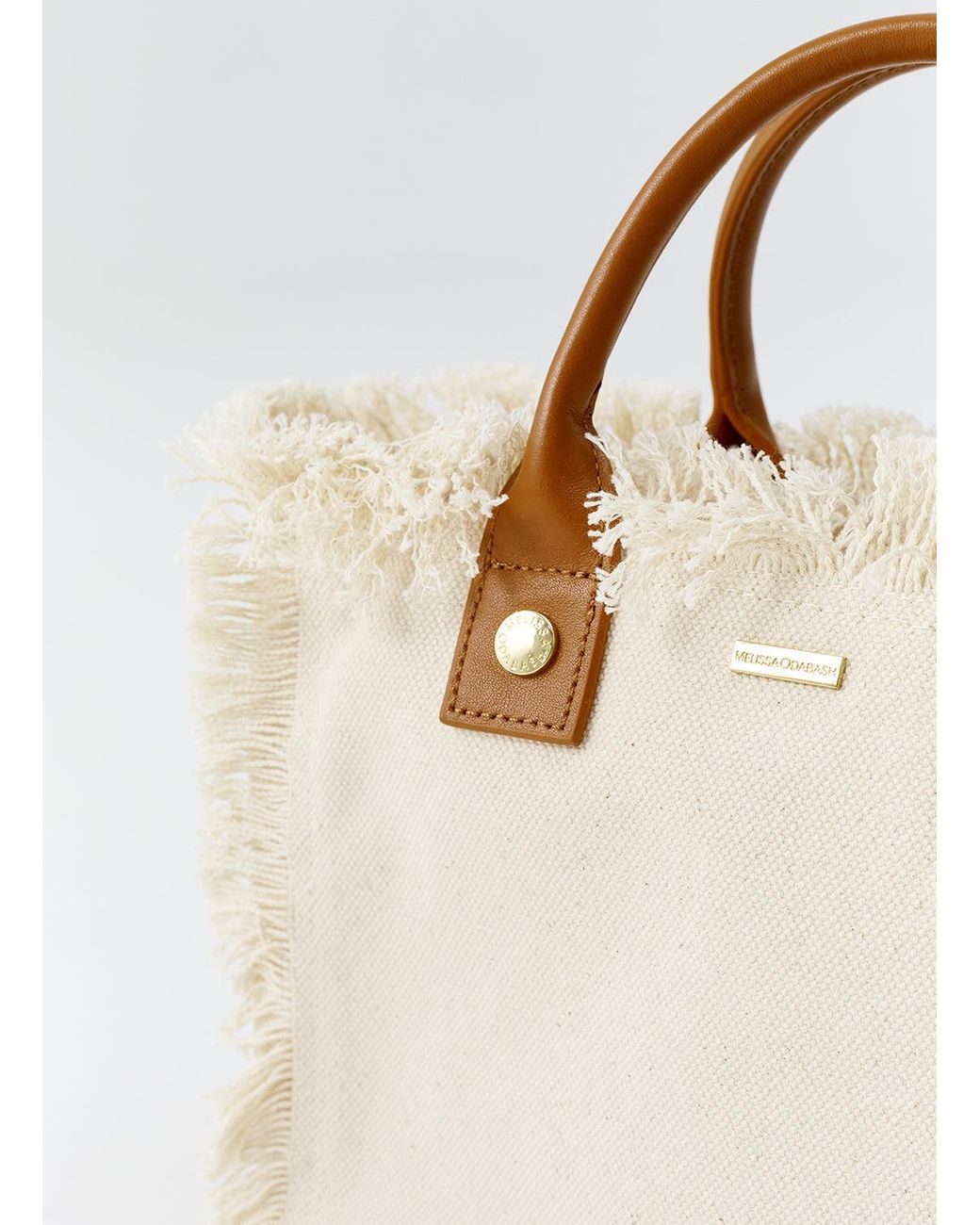 Melissa Odabash White Porto Cervo Bag