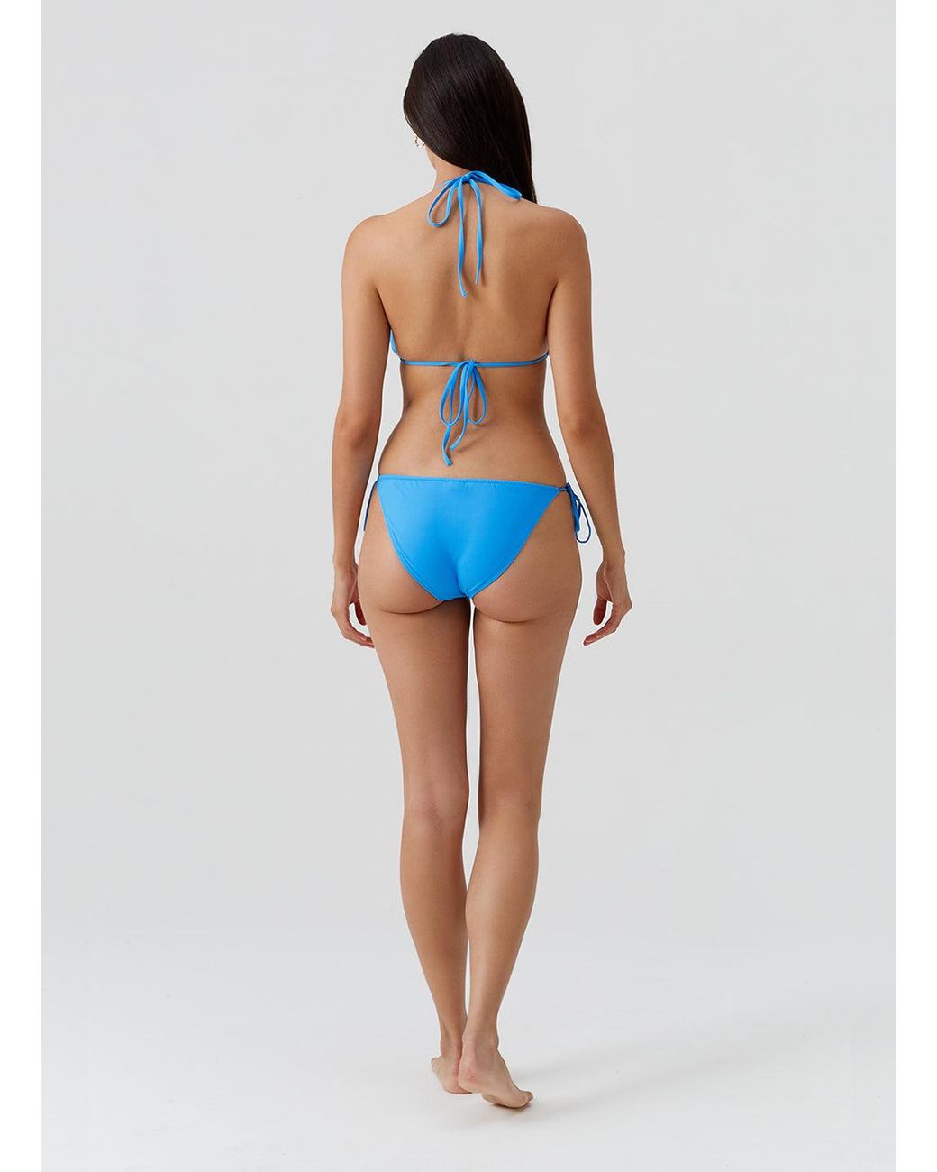 Melissa Odabash Blue Malibu Ocean Bikini Top