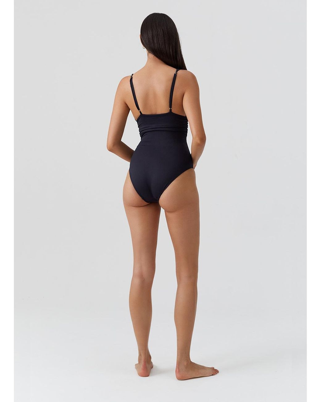 Melissa Odabash Blue Panarea Swimsuit