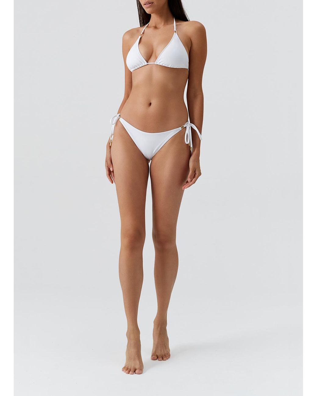 Melissa Odabash White Cancun Bikini Top