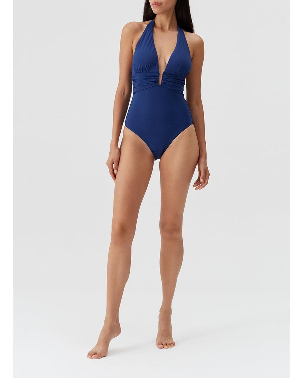 Melissa Odabash Blue Balearic Swimsuit