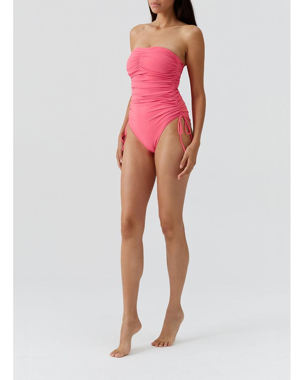 Melissa Odabash Pink Sydney Coral Swimsuit