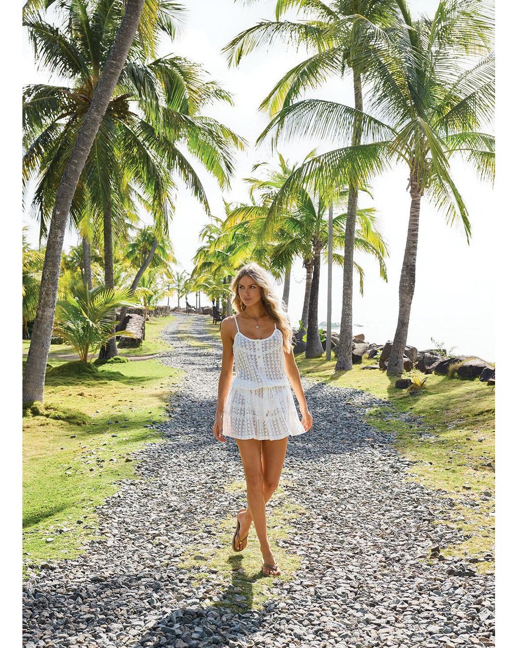 Melissa Odabash White Bailey Dress