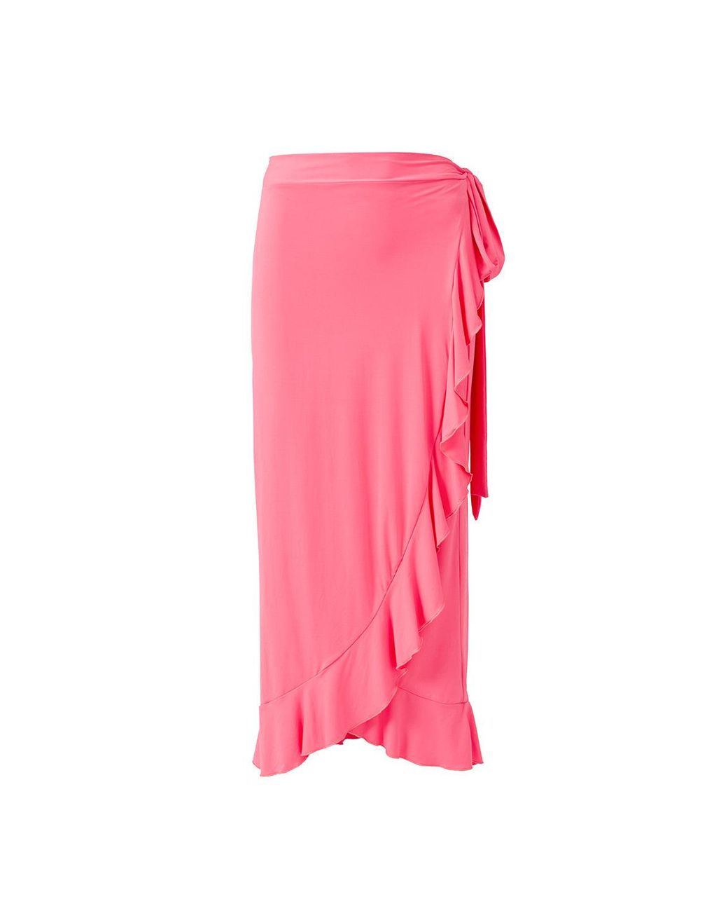 Melissa Odabash Pink Cassidy Coral Skirt