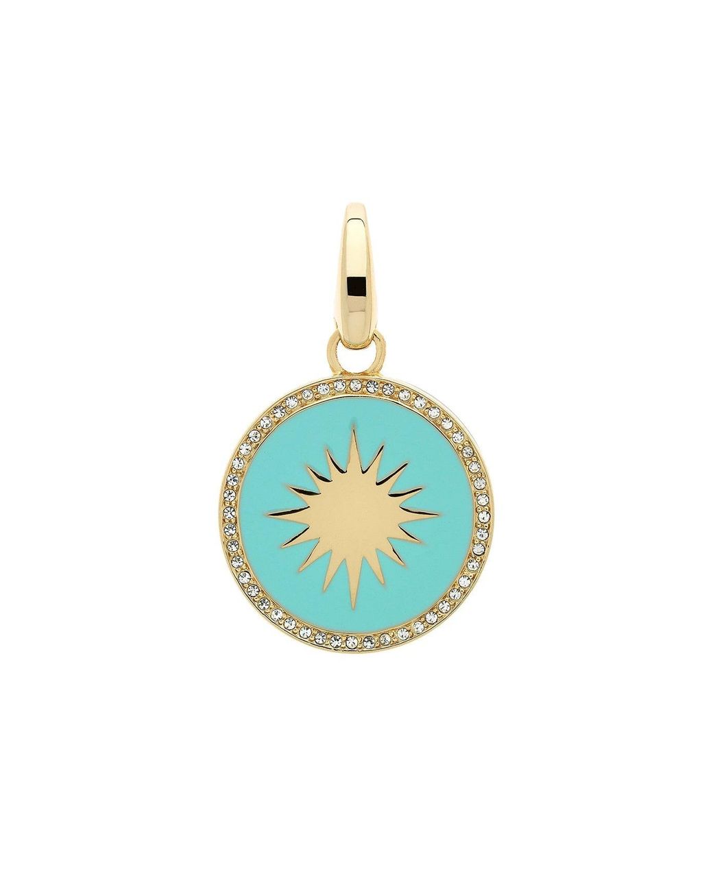 Melissa Odabash Blue Crystal Large Charm