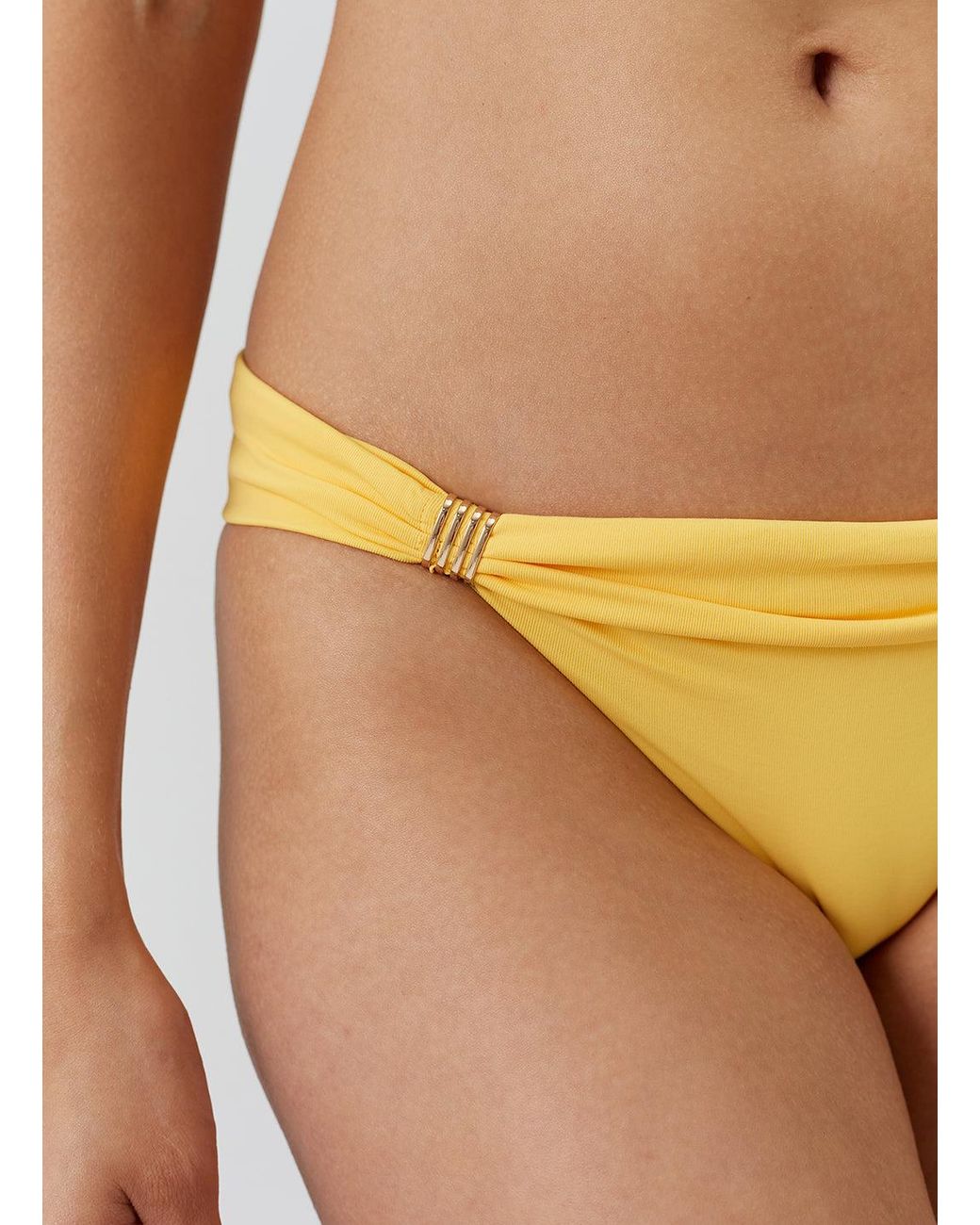 Melissa Odabash Metallic Grenada Sunflower Bikini Top