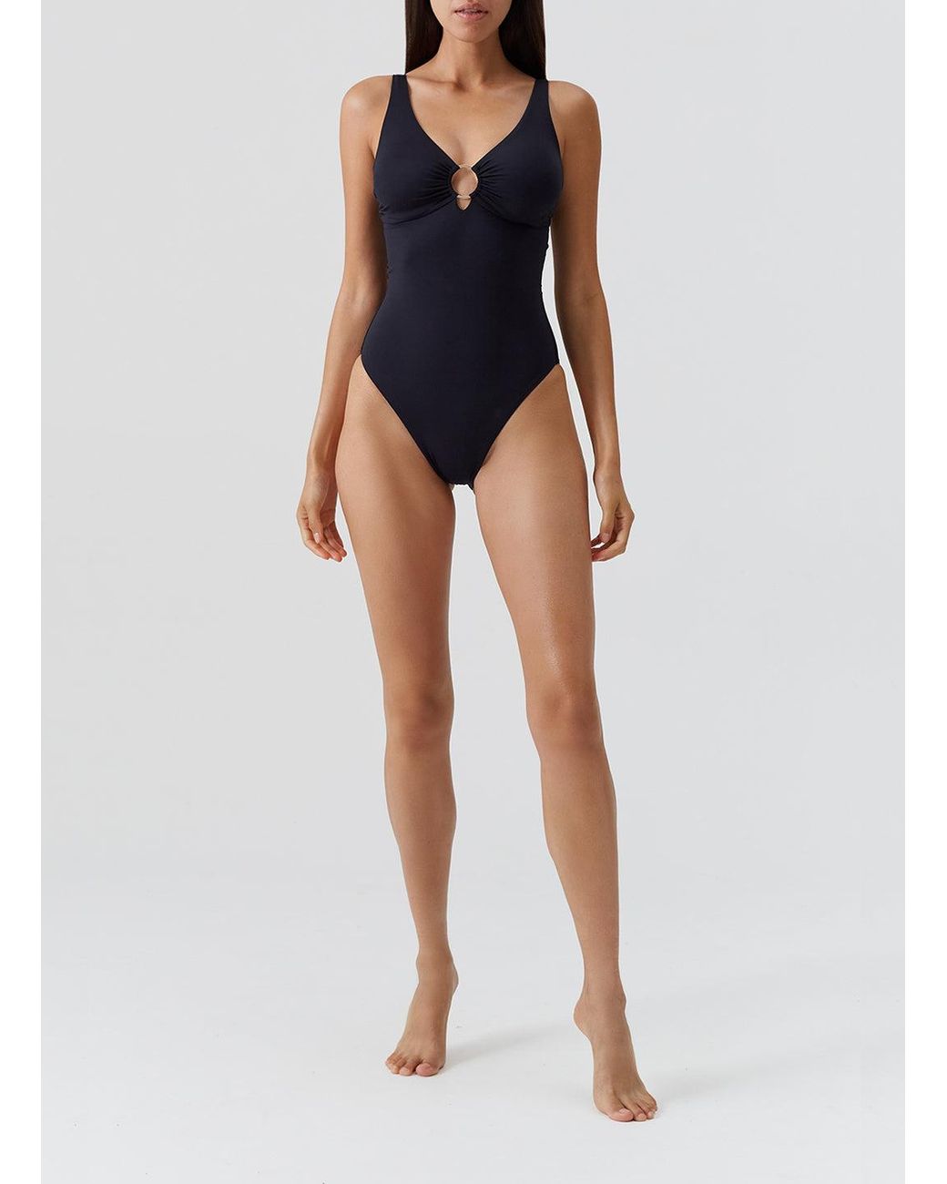 Melissa Odabash Black Abruzzo Swimsuit