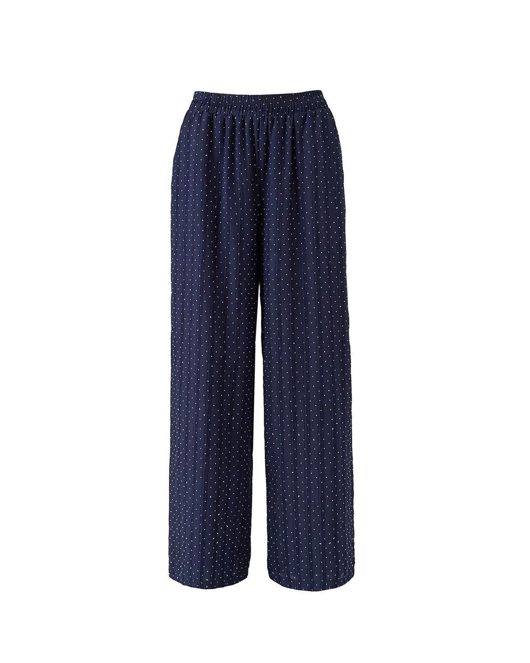 Melissa Odabash Blue Trisha Trousers