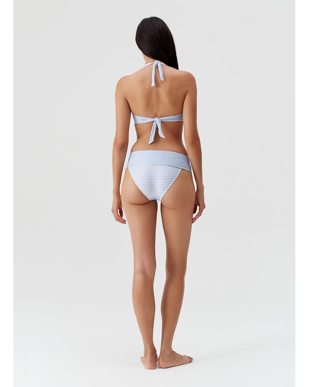 Melissa Odabash Blue Brussels Bikini Bottom