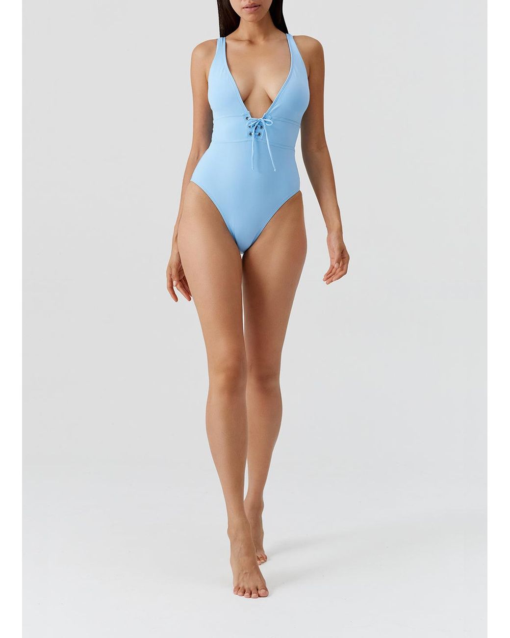 Odabash UK Blue Tortuga Oasis Swimsuit