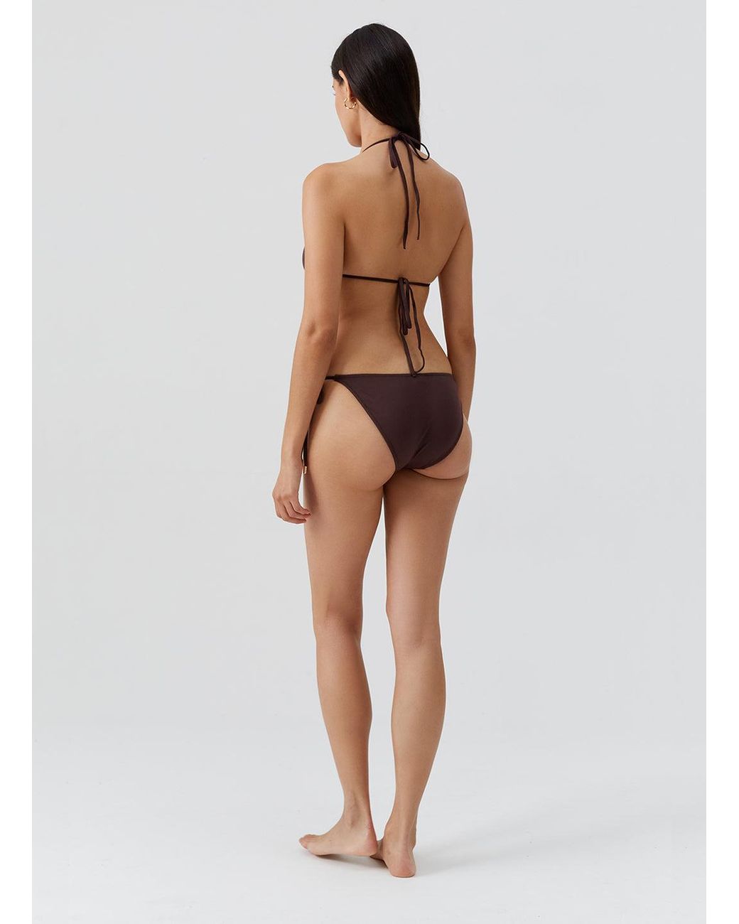 Melissa Odabash Brown Malibu Bikini Top
