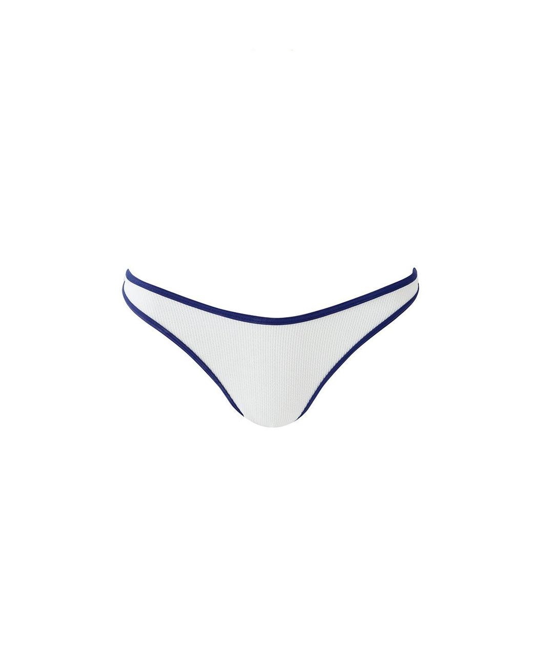 Odabash UK White Vigo Ridges Bikini Bottom