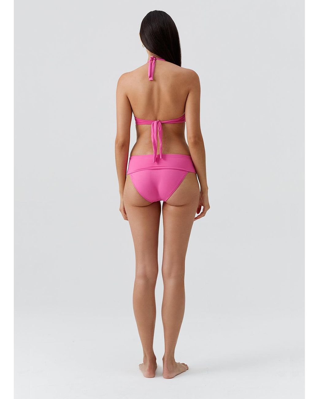 Melissa Odabash Pink Brussels Watermelon Bikini Top