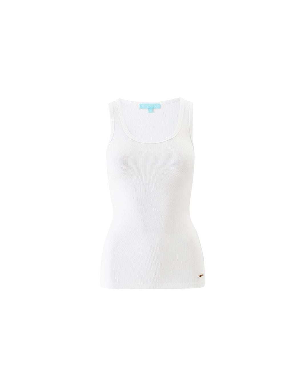 Melissa Odabash White Exclusive Cora Vest