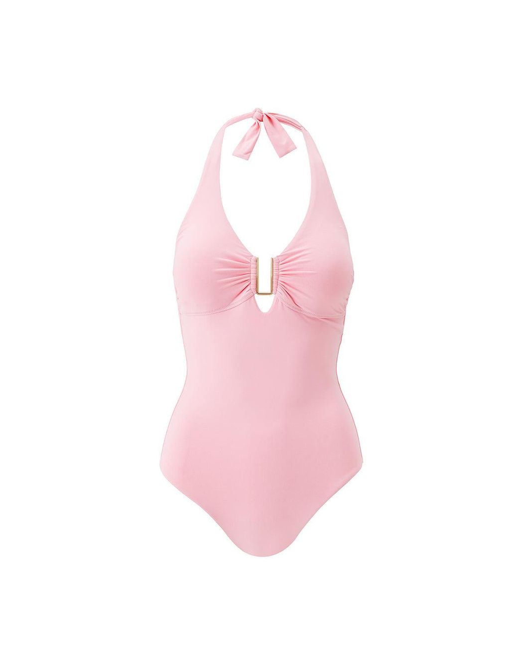Melissa Odabash Pink Tampa Rose Swimsuit