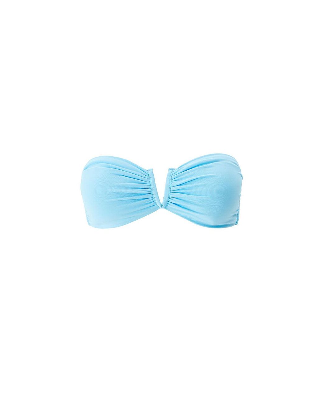 Melissa Odabash Blue Alba Celeste Bikini Top