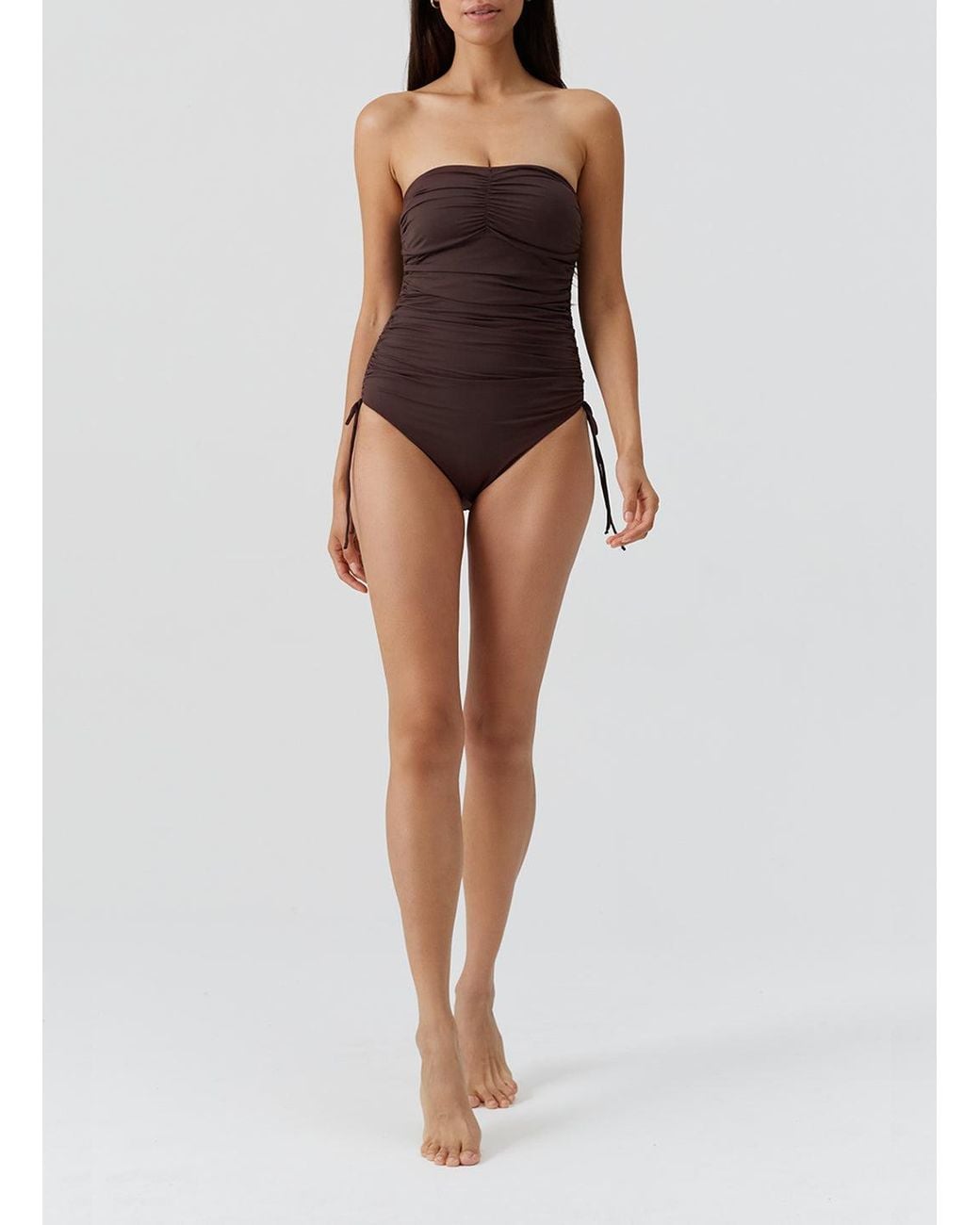 Melissa Odabash Brown Sydney Swimsuit