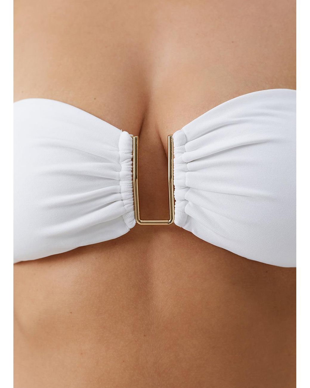 Melissa Odabash White Barcelona Bikini Bottom