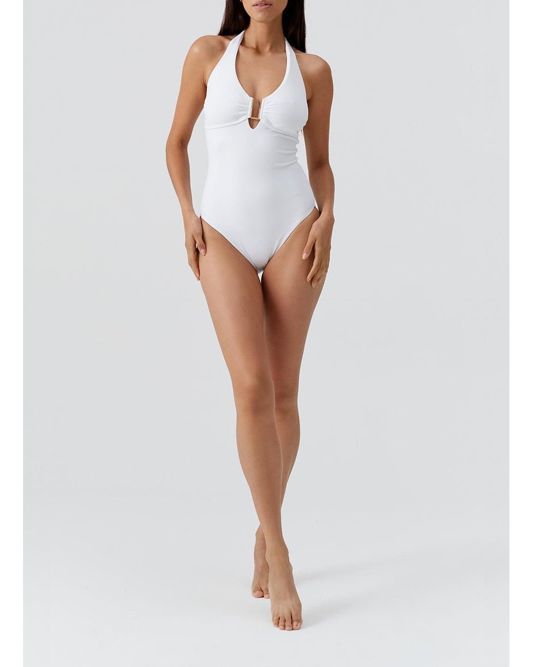 Melissa Odabash White Tampa Swimsuit