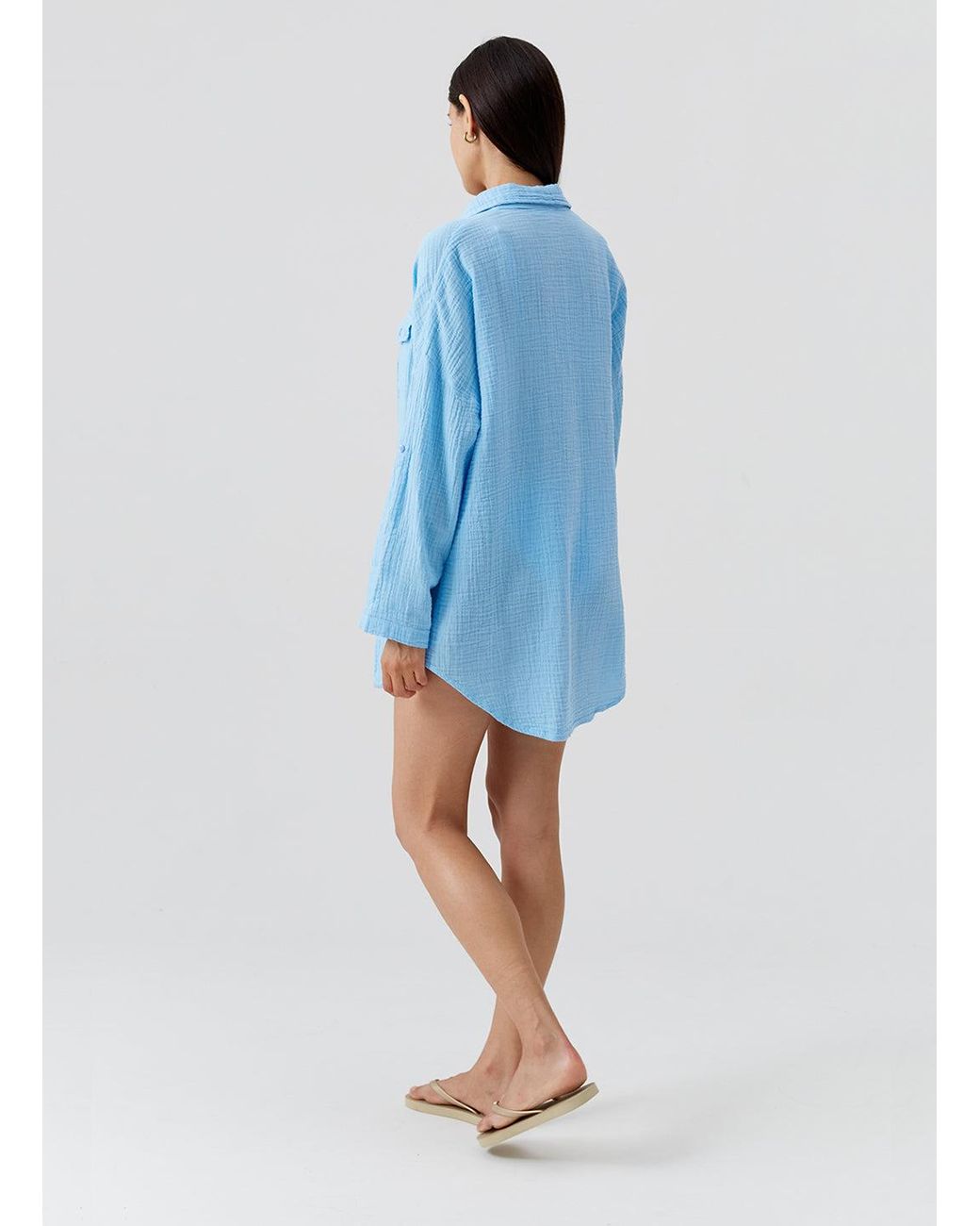 Odabash UK Blue Elena Oasis Top