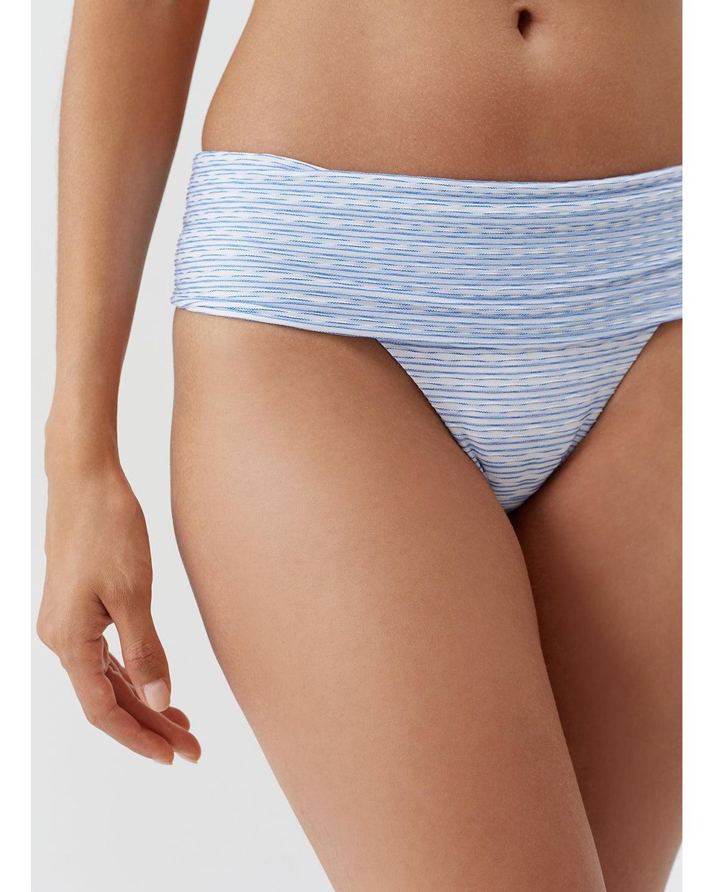 Melissa Odabash Blue Brussels Bikini Bottom