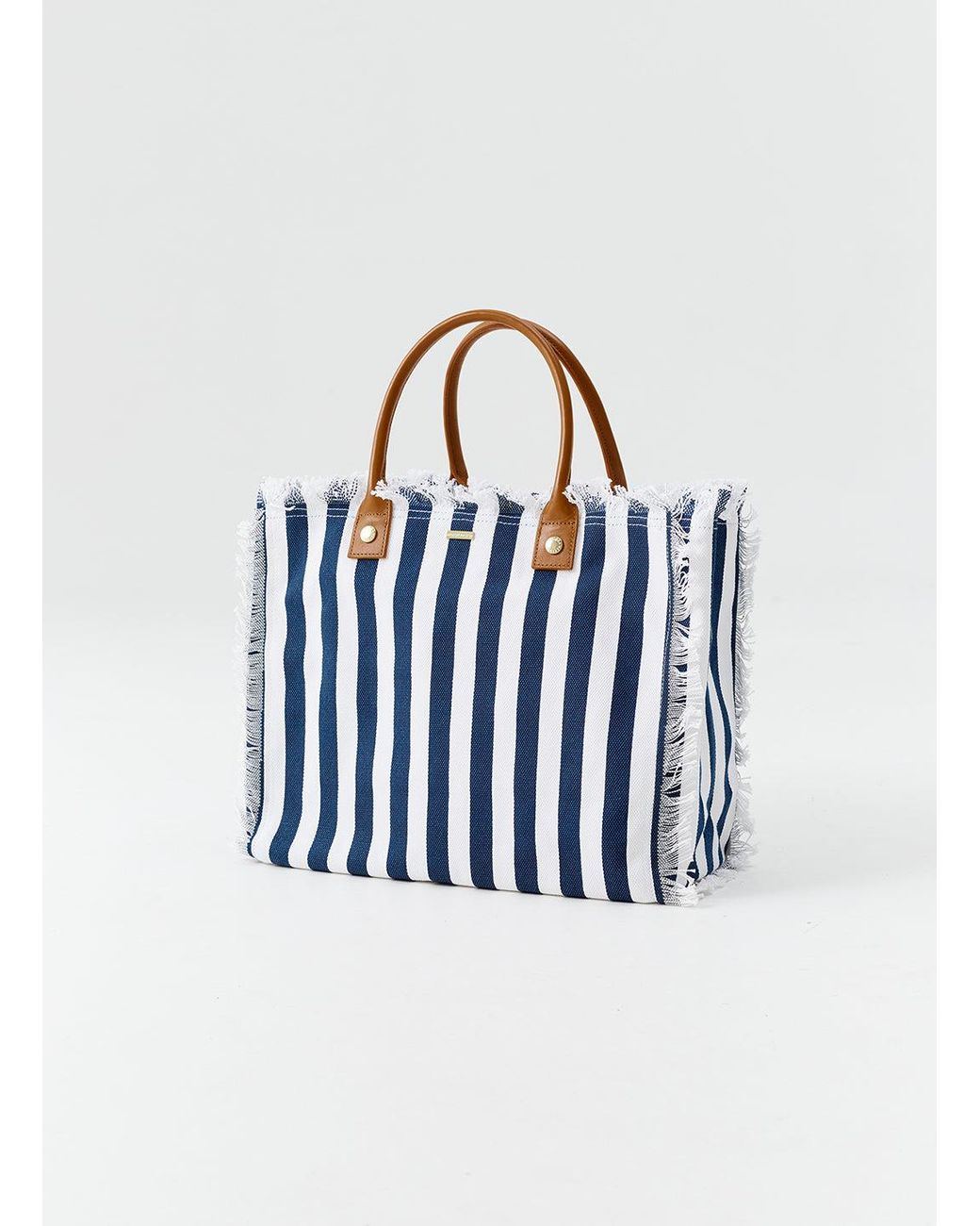 Melissa Odabash Blue Cap Ferrat Nautical Bag