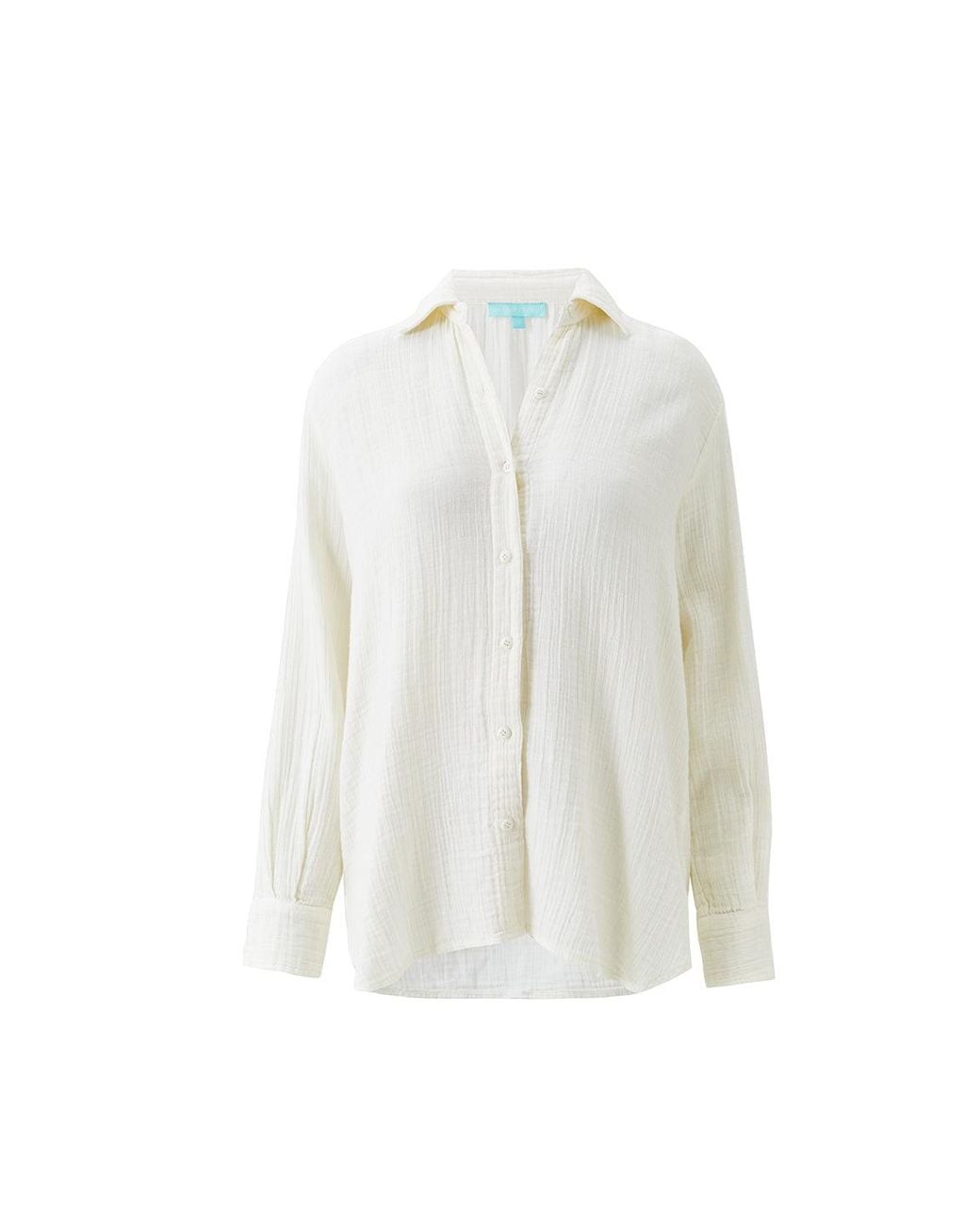 Melissa Odabash White Leona Ivory Shirt