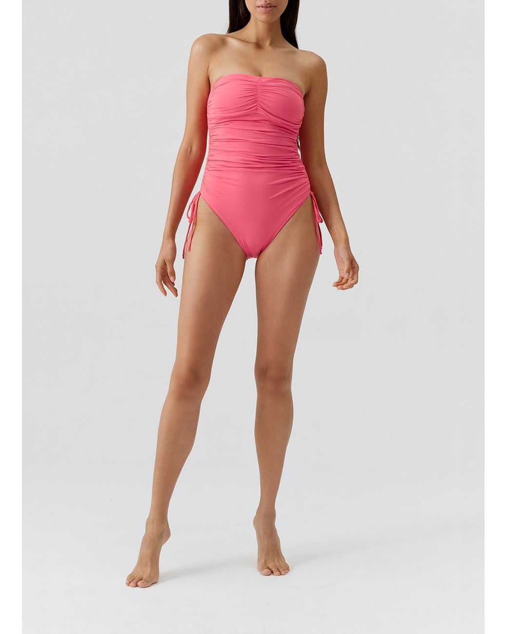 Melissa Odabash Pink Sydney Coral Swimsuit