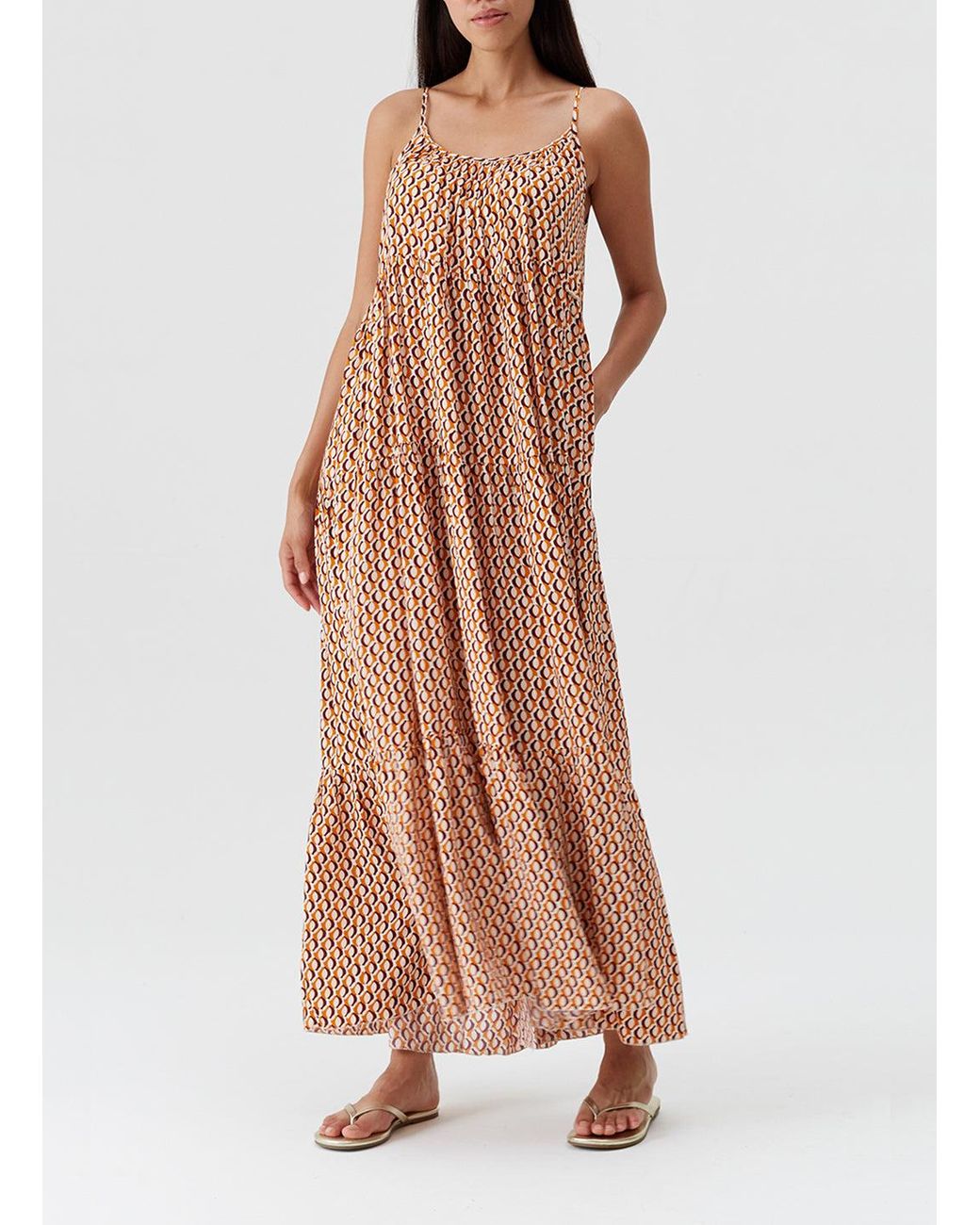 Melissa Odabash Natural Electra Dress
