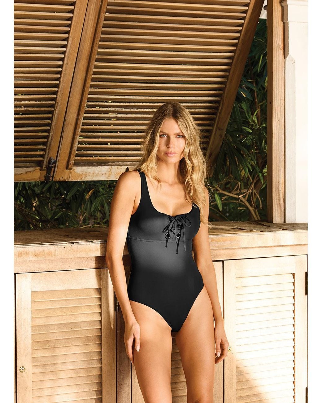 Melissa Odabash Blue London Swimsuit