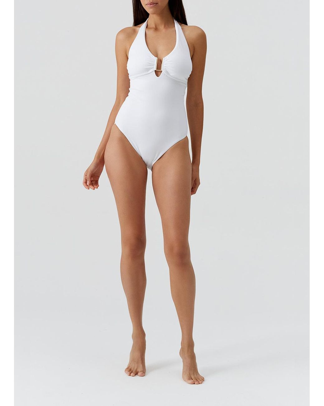Melissa Odabash White Tampa Swimsuit