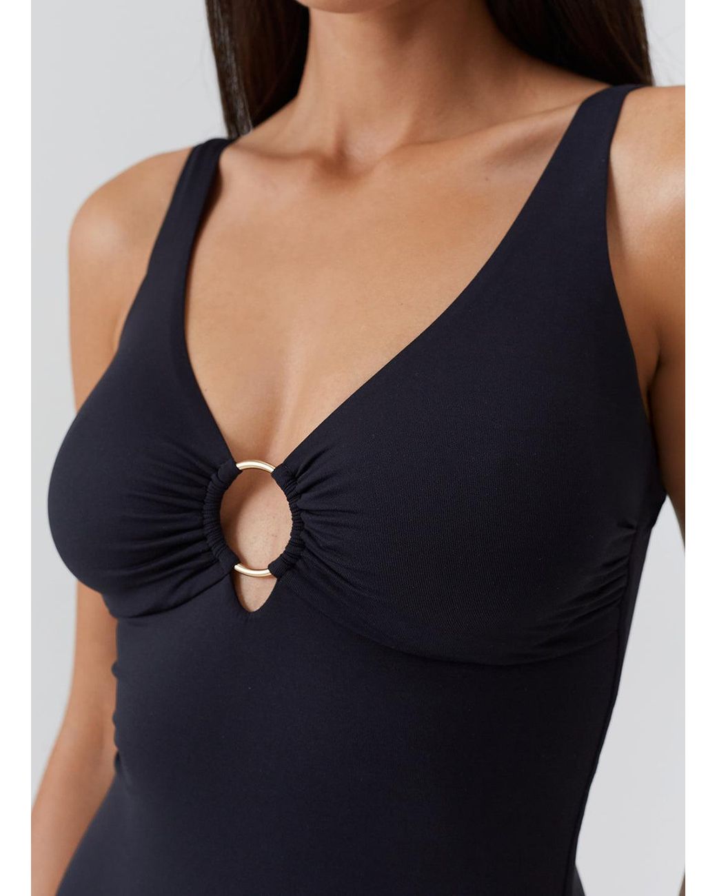 Melissa Odabash Black Abruzzo Swimsuit