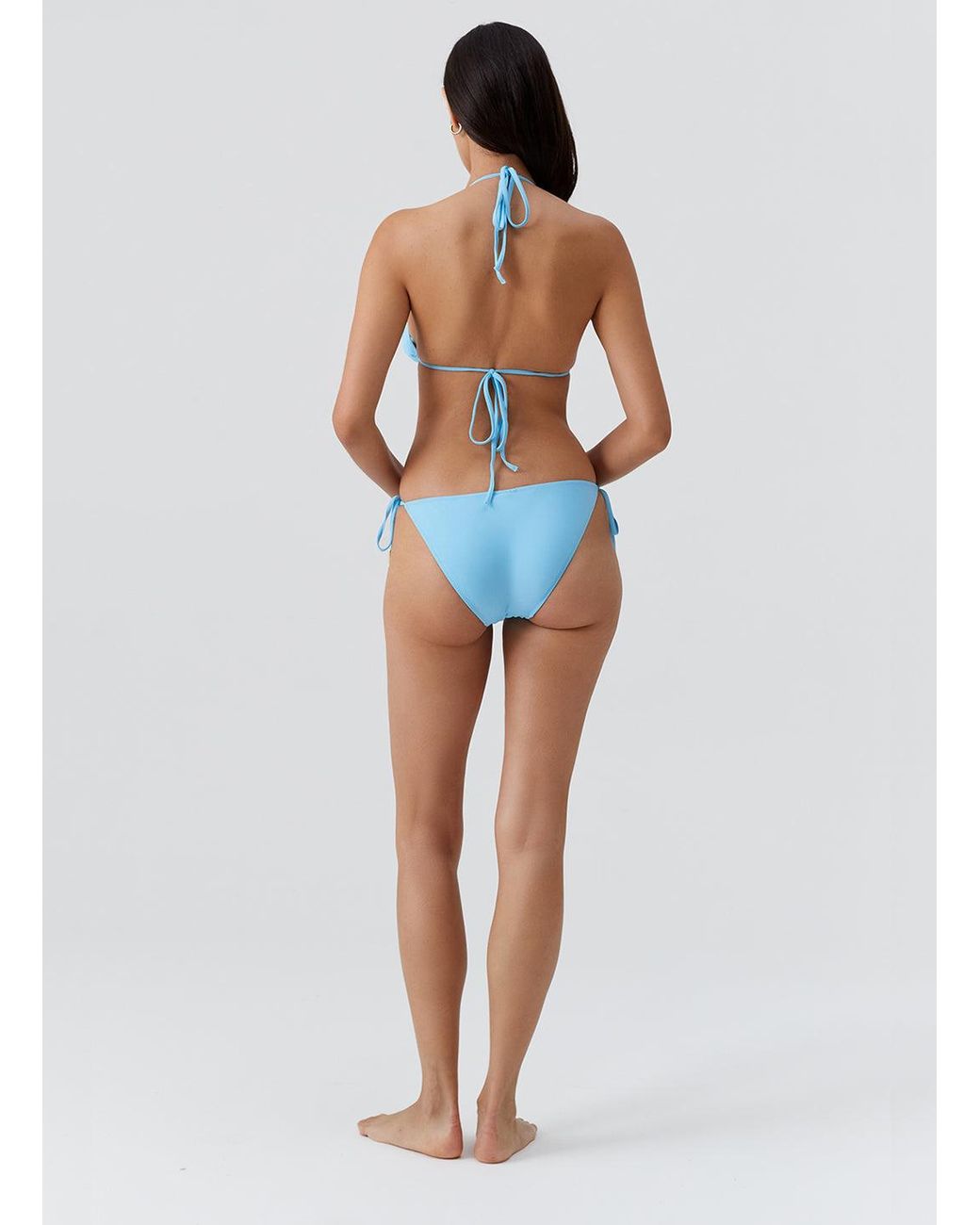 Melissa Odabash Blue Malibu Celeste Bikini Top